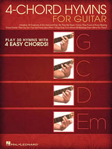 4-Chord Hymns for Guitar Guitar and Fretted sheet music cover